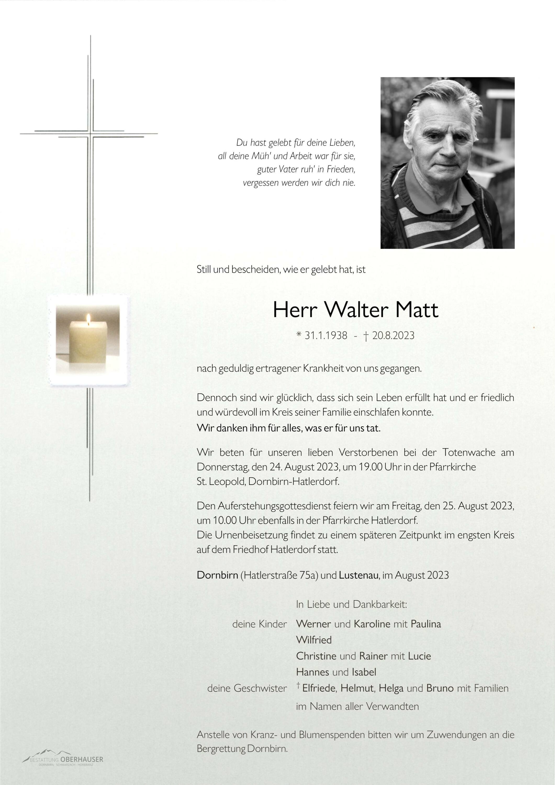 Walter  Matt